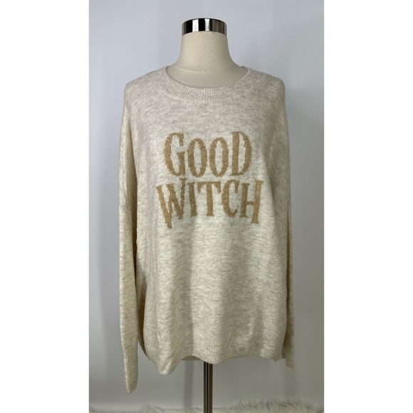 Vince Camuto Good Witch Halloween Sweater - Picture 1 of 13